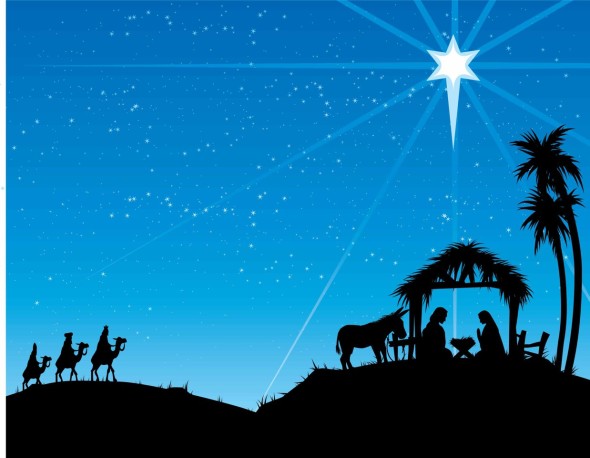 Christmas scene
